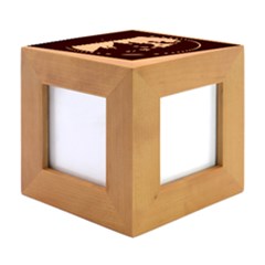 Wood Photo Frame Cube 