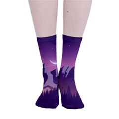 Smooth Crew Length Tube Socks 