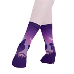 Smooth Crew Length Tube Socks 