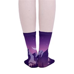 Smooth Crew Length Tube Socks 