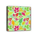 Flower Flora Floral Nature Pattern Seamless Mini Canvas 4  x 4  (Stretched)