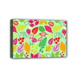 Flower Flora Floral Nature Pattern Seamless Mini Canvas 6  x 4  (Stretched)