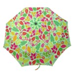 Flower Flora Floral Nature Pattern Seamless Folding Umbrellas