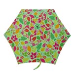 Flower Flora Floral Nature Pattern Seamless Mini Folding Umbrellas