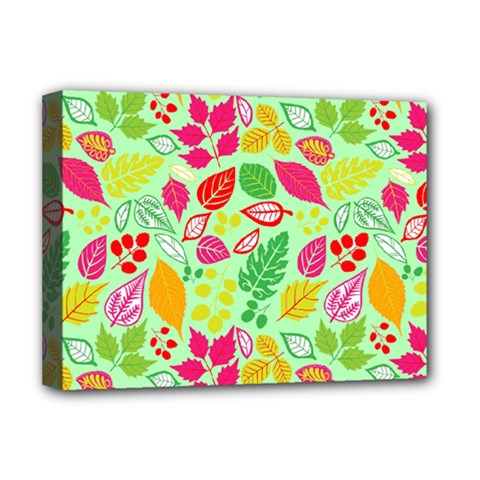 Flower Flora Floral Nature Pattern Seamless Deluxe Canvas 16  x 12  (Stretched)  from ArtsNow.com