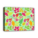 Flower Flora Floral Nature Pattern Seamless Deluxe Canvas 16  x 12  (Stretched) 