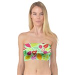 Flower Flora Floral Nature Pattern Seamless Bandeau Top