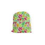 Flower Flora Floral Nature Pattern Seamless Drawstring Pouch (Small)