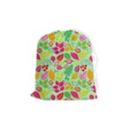 Flower Flora Floral Nature Pattern Seamless Drawstring Pouch (Medium)