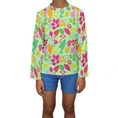 Kids  Long Sleeve Swimwear 