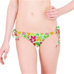 Flower Flora Floral Nature Pattern Seamless Bikini Bottoms