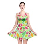 Flower Flora Floral Nature Pattern Seamless Reversible Skater Dress