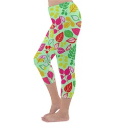 Capri Winter Leggings  Back