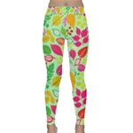 Flower Flora Floral Nature Pattern Seamless Classic Yoga Leggings