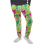 Flower Flora Floral Nature Pattern Seamless Men s Jogger Sweatpants