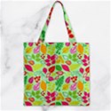 Zipper Grocery Tote Bag 