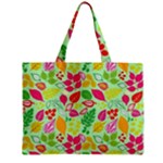 Flower Flora Floral Nature Pattern Seamless Zipper Mini Tote Bag