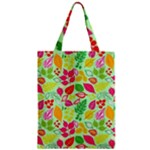 Flower Flora Floral Nature Pattern Seamless Zipper Classic Tote Bag