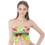 Flower Flora Floral Nature Pattern Seamless Tube Top