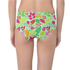 Mid-Waist Bikini Bottoms 