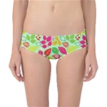 Flower Flora Floral Nature Pattern Seamless Classic Bikini Bottoms