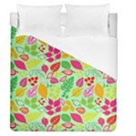 Flower Flora Floral Nature Pattern Seamless Duvet Cover (Queen Size)