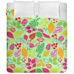 Flower Flora Floral Nature Pattern Seamless Duvet Cover Double Side (California King Size) from ArtsNow.com