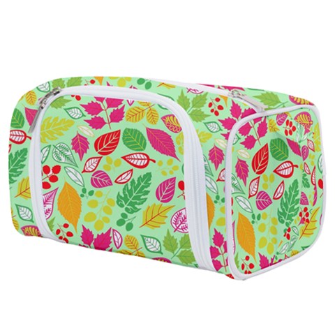 Flower Flora Floral Nature Pattern Seamless Toiletries Pouch from ArtsNow.com