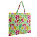 Zipper Large Tote Bag 