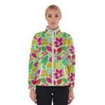 Flower Flora Floral Nature Pattern Seamless Women s Bomber Jacket