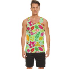 Men s Wide Collar Tank Top 