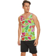 Men s Wide Collar Tank Top 