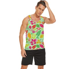 Men s Wide Collar Tank Top 