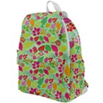 Flower Flora Floral Nature Pattern Seamless Top Flap Backpack