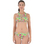 Flower Flora Floral Nature Pattern Seamless Perfectly Cut Out Bikini Set