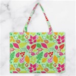 Flower Flora Floral Nature Pattern Seamless Medium Tote Bag