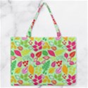 Zipper Medium Tote Bag Front