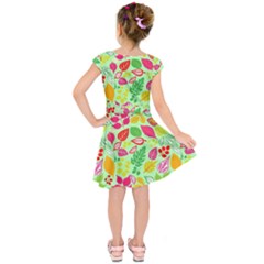 Kids  Short Sleeve Dress 