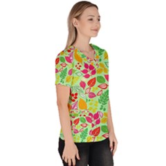 Women s V-Neck Scrub Top 