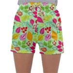 Flower Flora Floral Nature Pattern Seamless Sleepwear Shorts