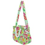 Flower Flora Floral Nature Pattern Seamless Rope Handles Shoulder Strap Bag