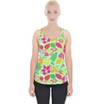 Flower Flora Floral Nature Pattern Seamless Piece Up Tank Top