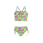 Flower Flora Floral Nature Pattern Seamless Girls  Tankini Swimsuit