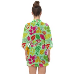 Half Sleeve Chiffon Kimono 