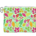 Flower Flora Floral Nature Pattern Seamless Canvas Cosmetic Bag (XXXL)