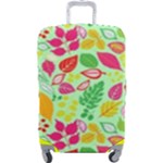 Flower Flora Floral Nature Pattern Seamless Luggage Cover (Large)