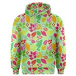 Flower Flora Floral Nature Pattern Seamless Men s Overhead Hoodie