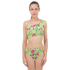 Spliced Up Two Piece Swimsuit 