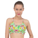 Flower Flora Floral Nature Pattern Seamless Basic Training Sports Bra