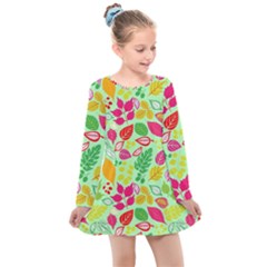 Kids  Long Sleeve Dress 